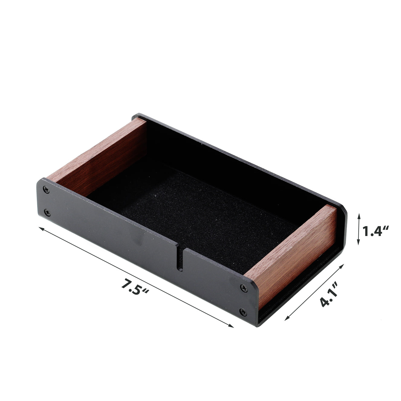 NIRVASH Desk Tray Organizer Drawer for Home Office - Black