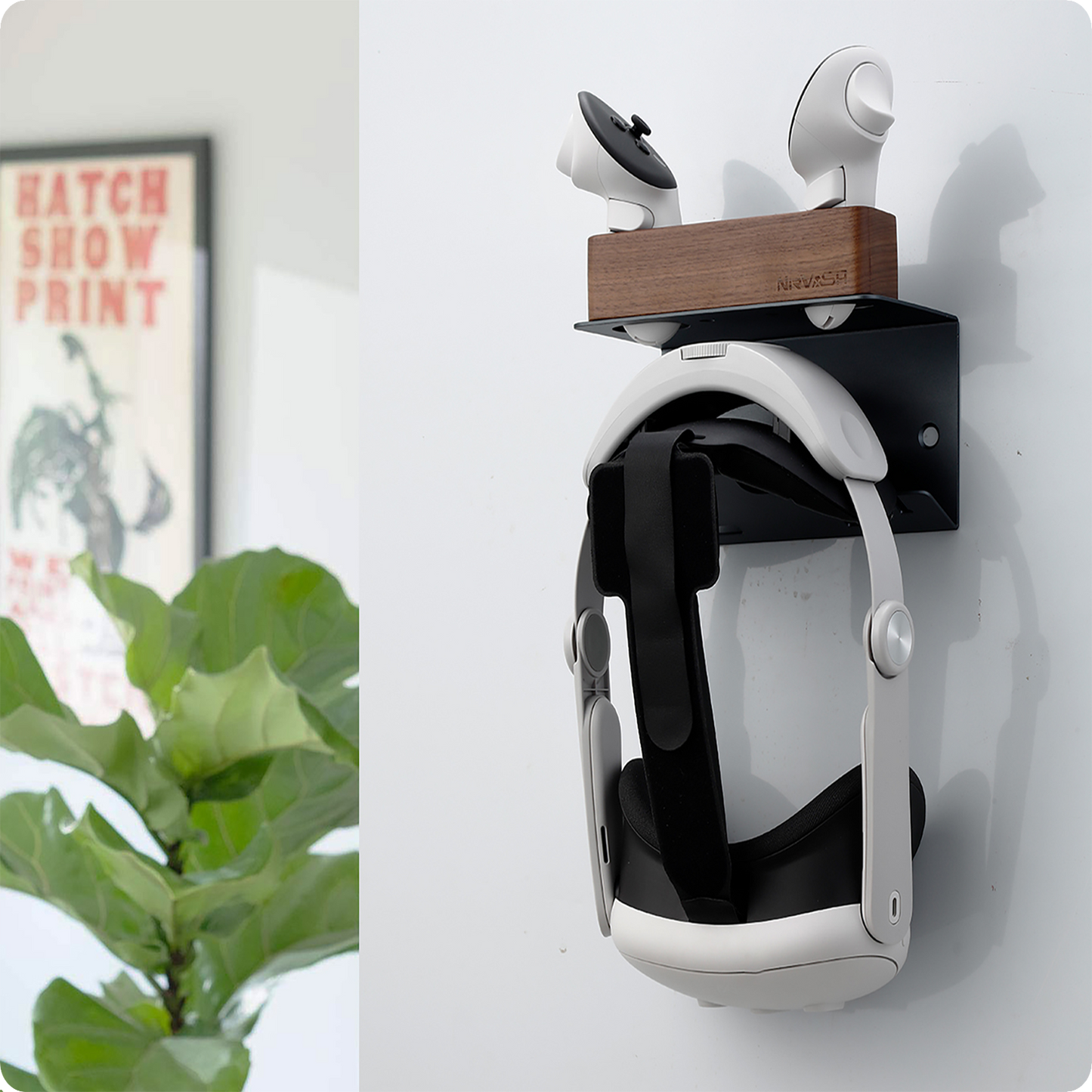 NIRVASH VR Wall Mount for Meta Quest 3